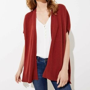 LOFT Cardigan Poncho Sweater